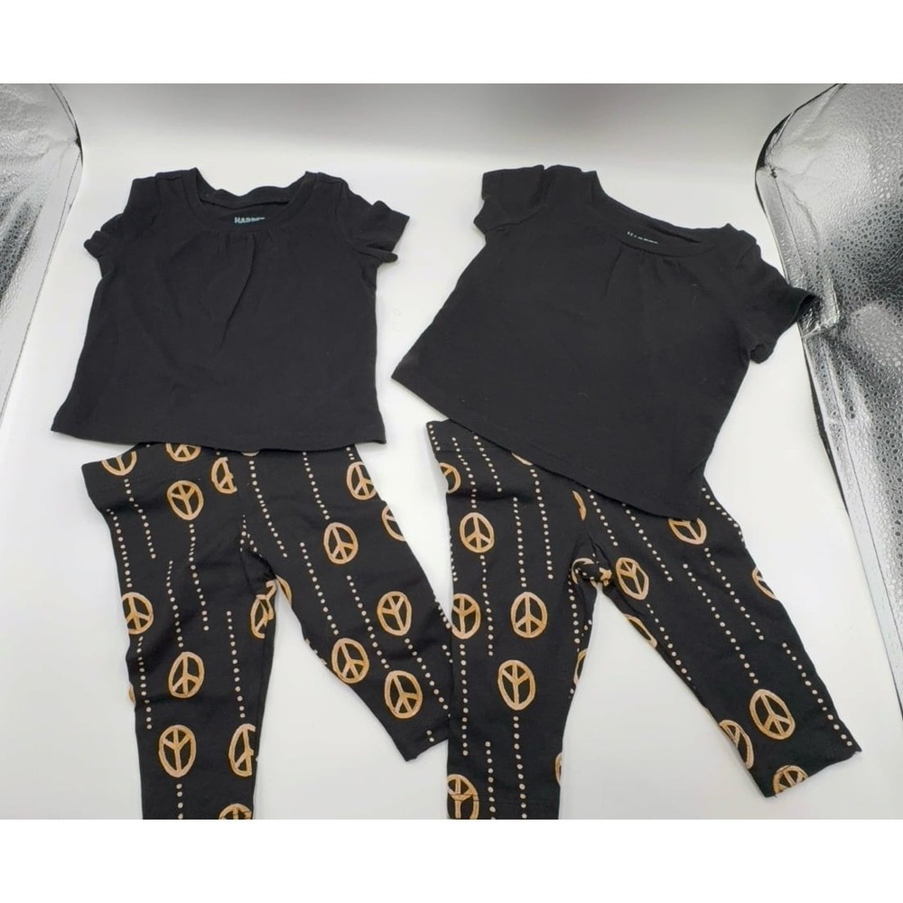 NWOT infant twin girls size 3 months outfits from Nordstrom. Harper Canyon black